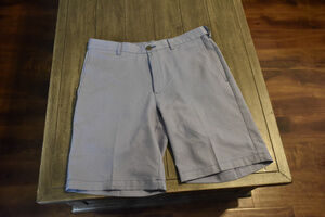 Cool 18 Pro Blue Checkered Flat Front Shorts Size 34 LSC293
